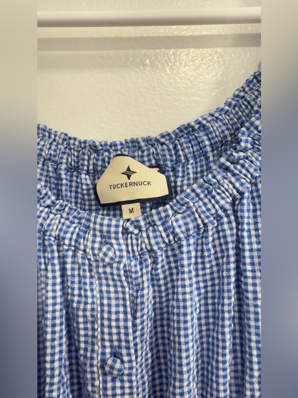 Tuckernuck Blue Smocked Maxi Dress - Picture 3 of 11